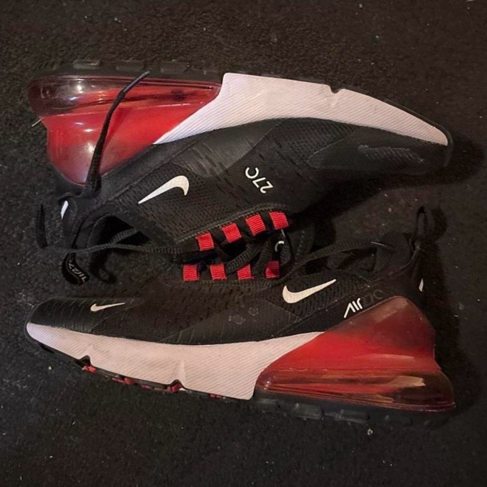 Nike air max 270 - red and black